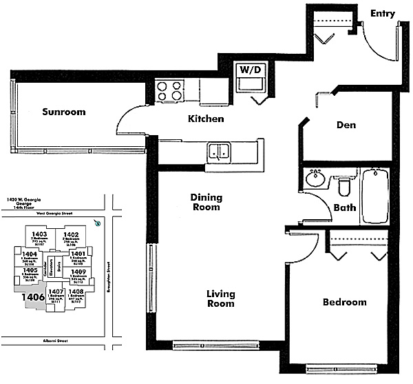 Floor plan 1406