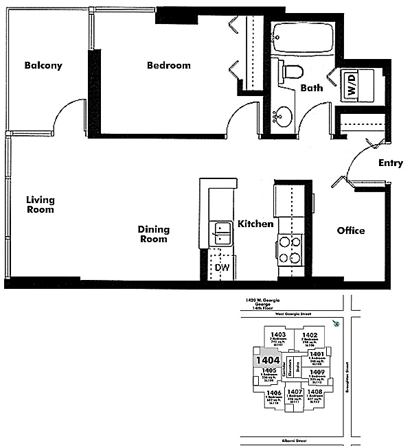 Floor plan 1404