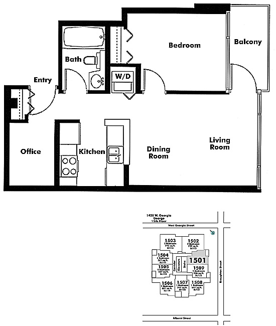Floor plan 1501