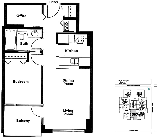 Floor plan 1507