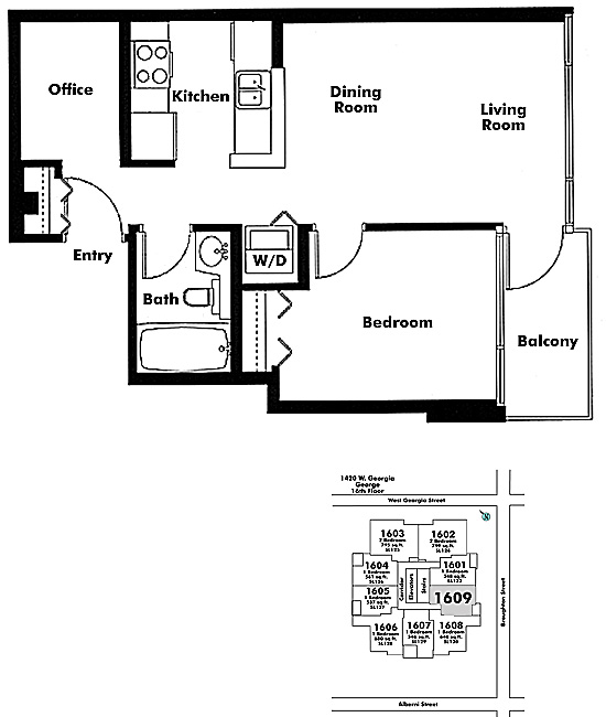 Floor plan 1609