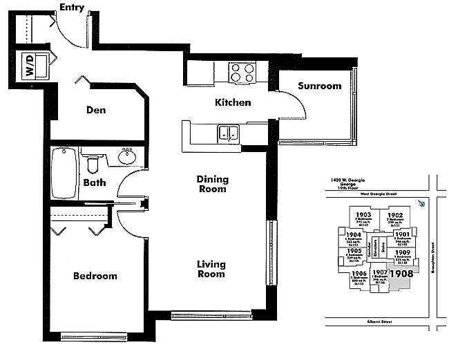 Floor plan 1908