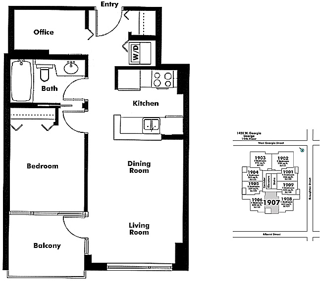 Floor plan 1907