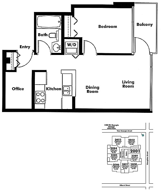 Floor plan 2001