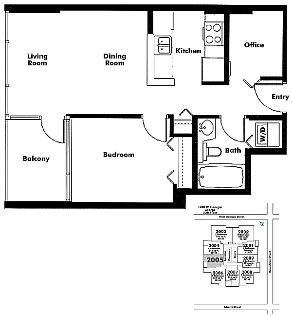 Floor plan 2005