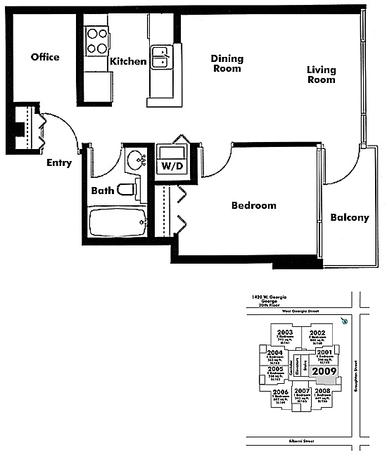 Floor plan 2009