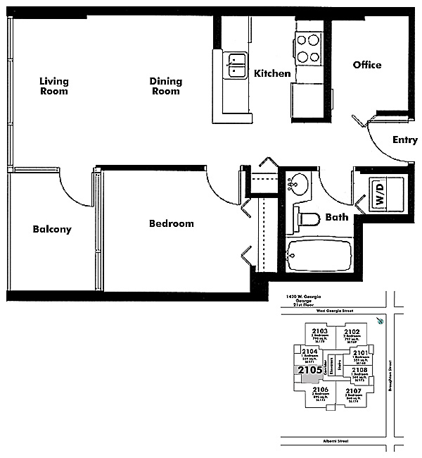 Floor plan 2105