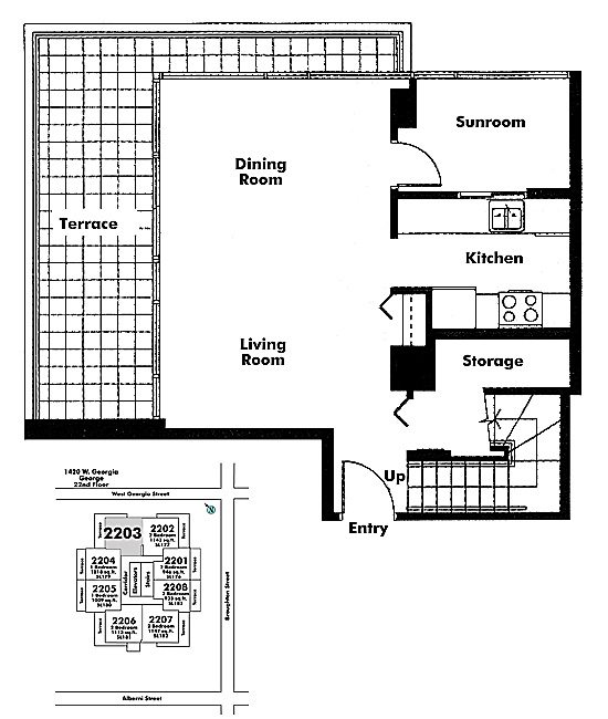 Floor plan PH2203