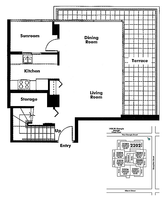Floor plan PH2202