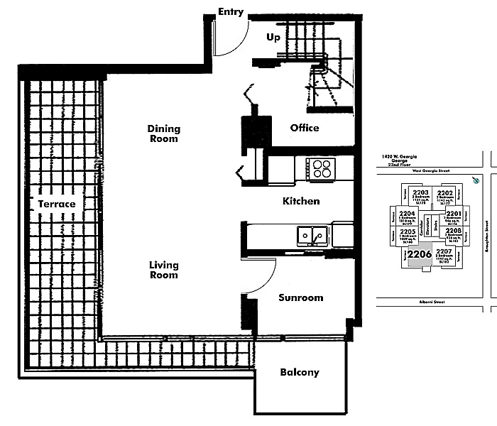 Floor plan PH2206