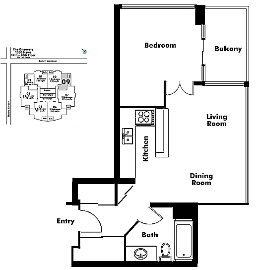 Floor plan 1709