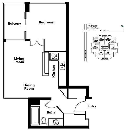 Floor plan 1602