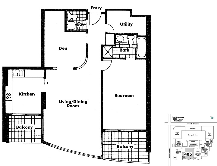 Floor plan 405