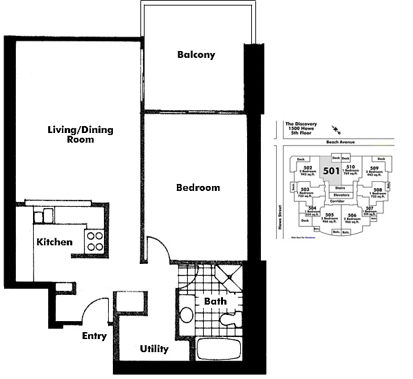 Floor plan 501