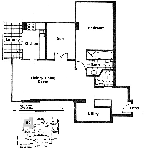 Floor plan 602
