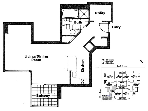 Floor plan 804