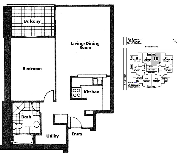 Floor plan 610