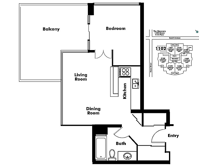 Floor plan 1102