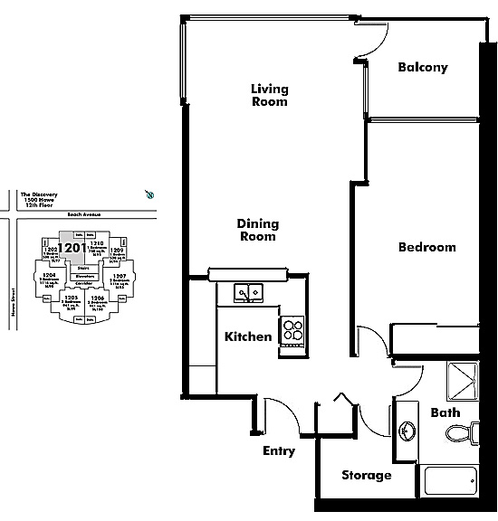 Floor plan 1201