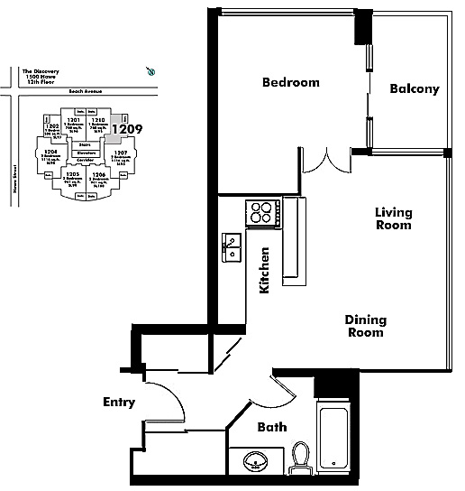 Floor plan 1209
