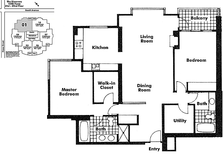 Floor plan 2101