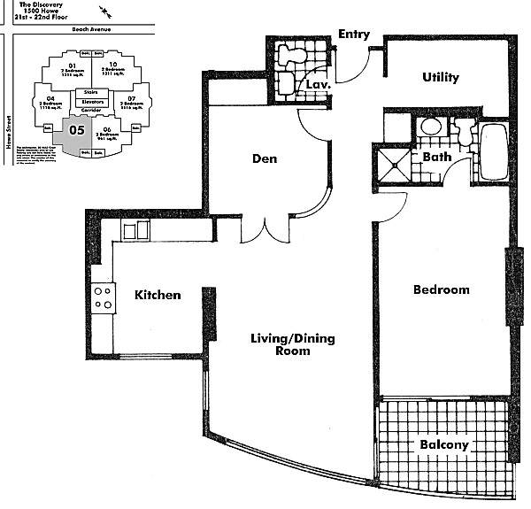 Floor plan 2105