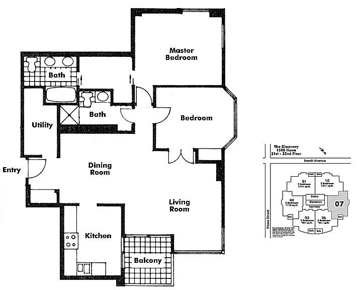 Floor plan 2107