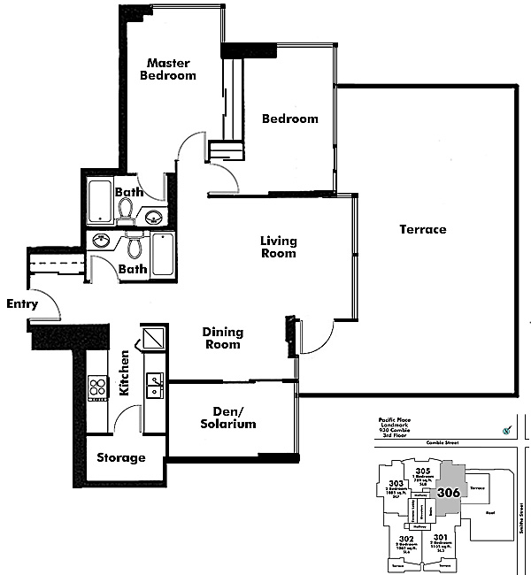 Floor plan 306