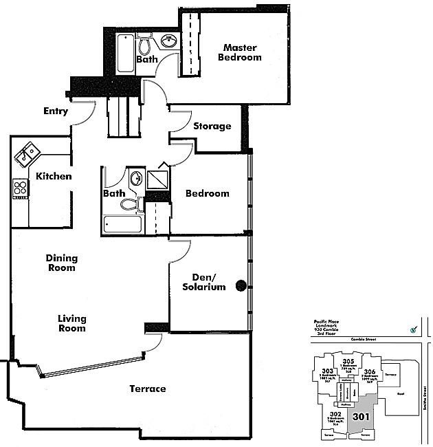Floor plan 301