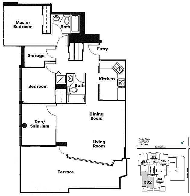 Floor plan 302