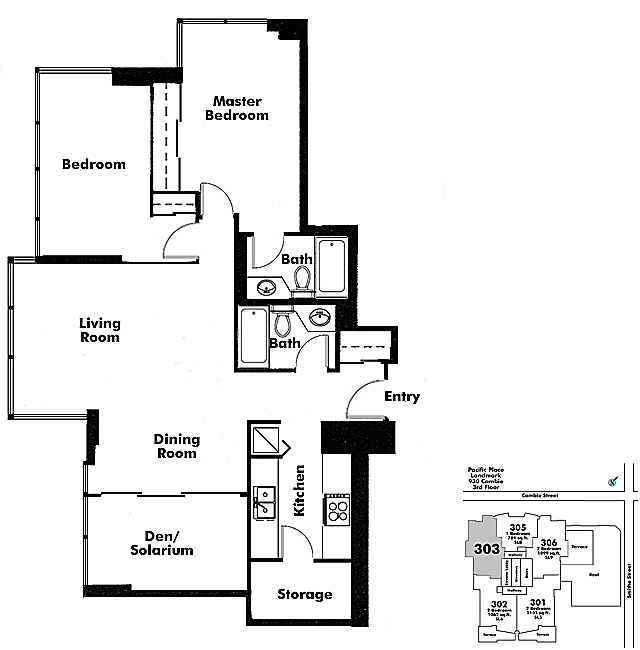 Floor plan 303