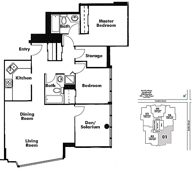Floor plan 901