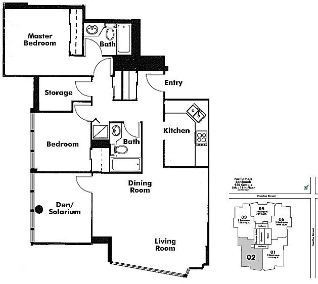 Floor plan 702