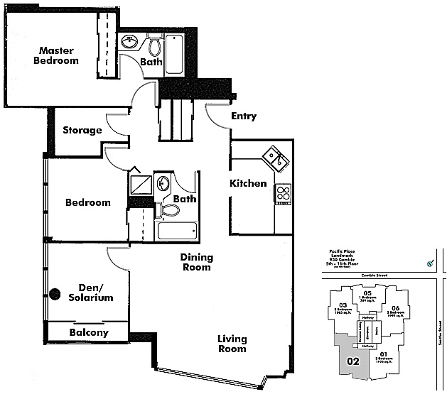 Floor plan 2102
