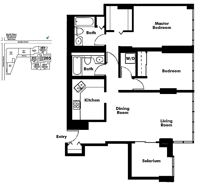 Floor plan 205