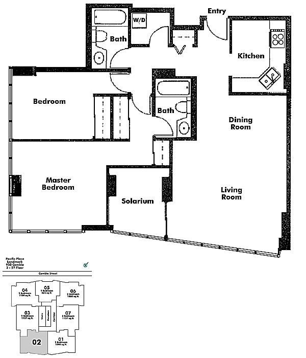 Floor plan 1302