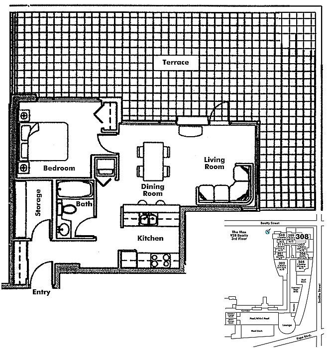 Floor plan 308