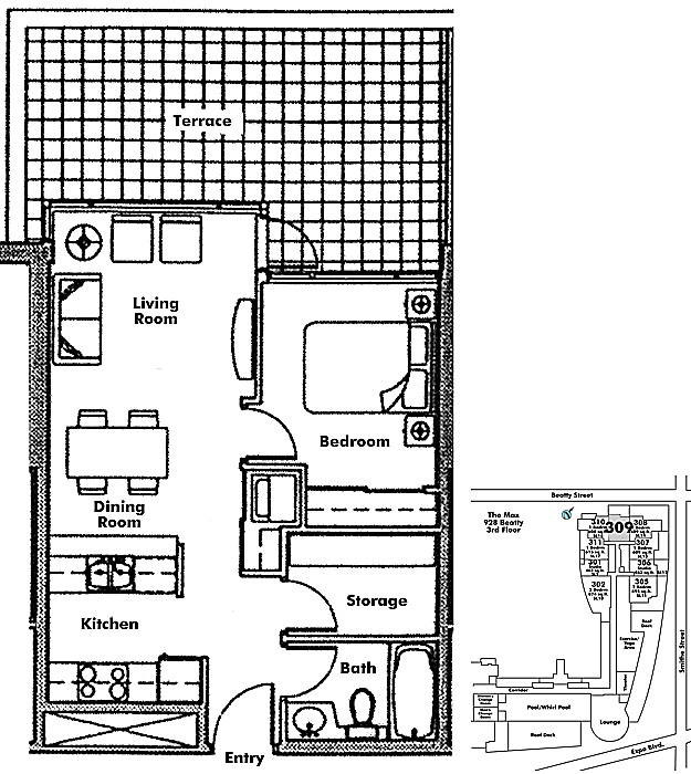 Floor plan 309