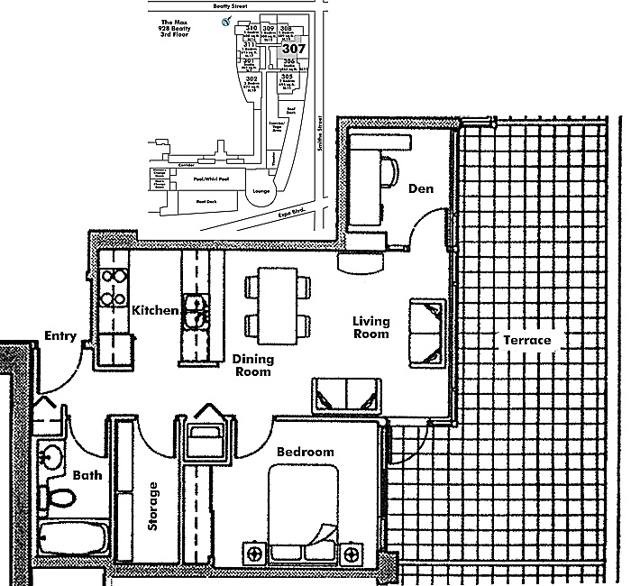 Floor plan 307
