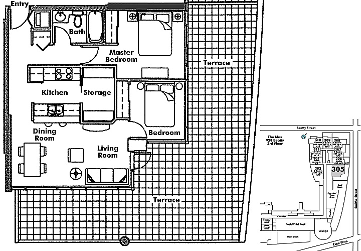 Floor plan 305