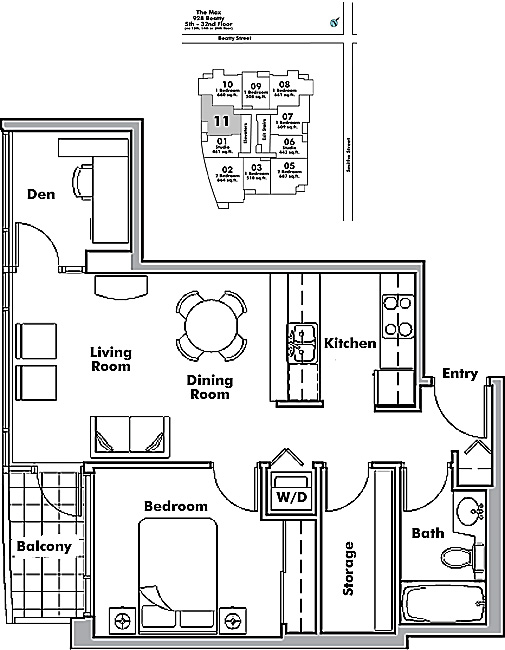 Floor plan 2011