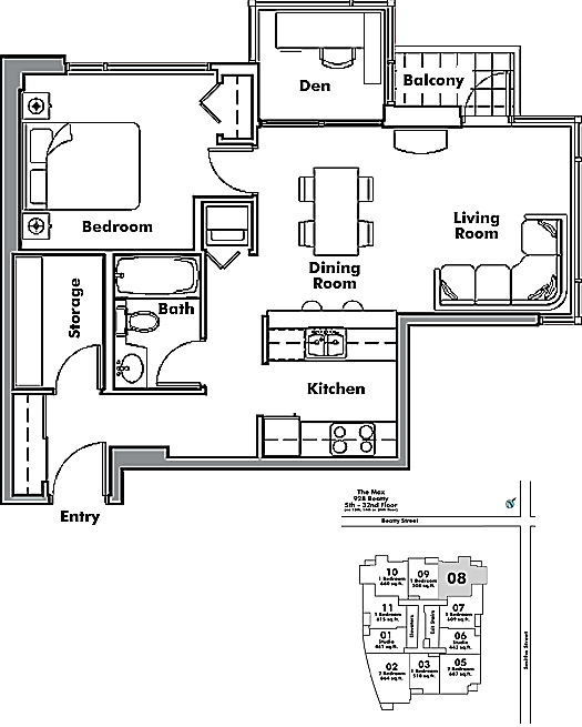 Floor plan 2108
