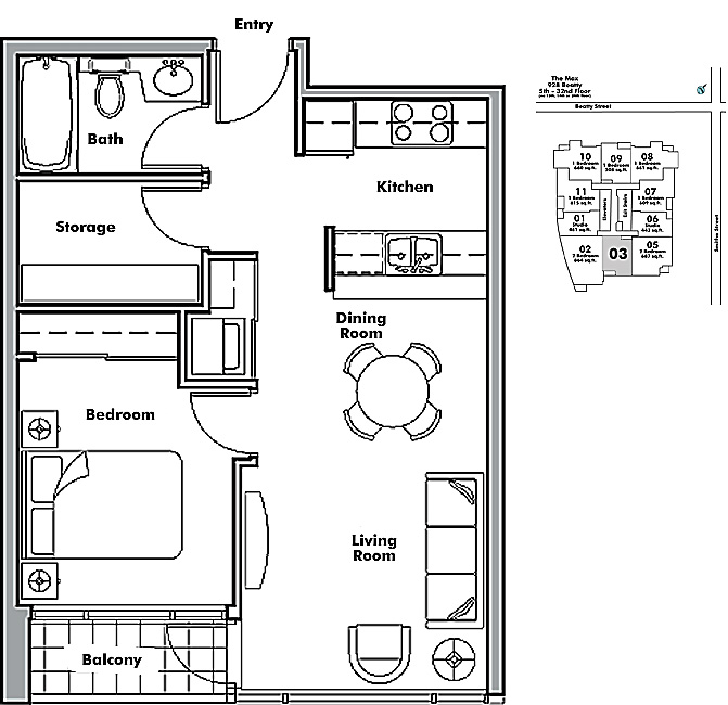 Floor plan 2103