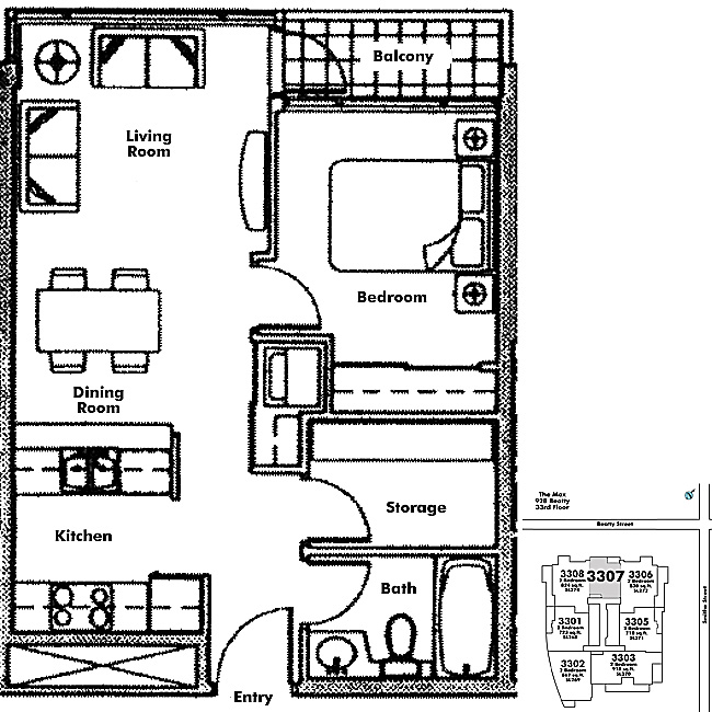 Floor plan 3307