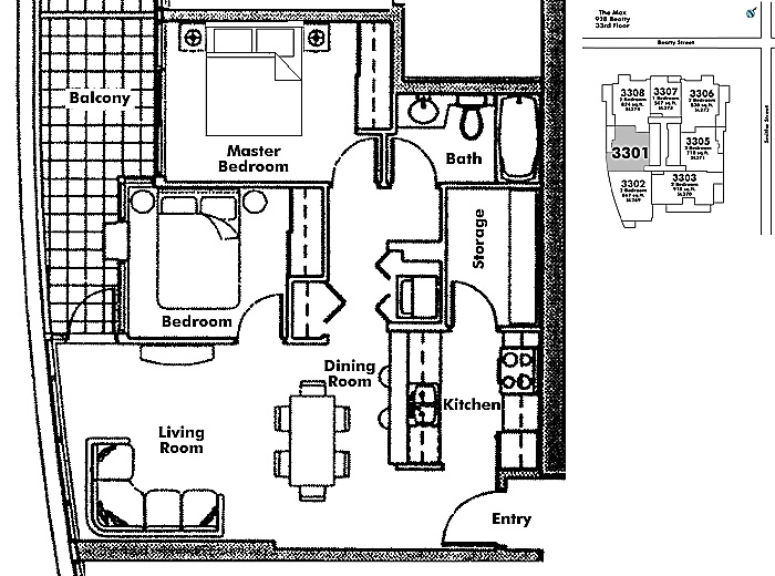 Floor plan 3301