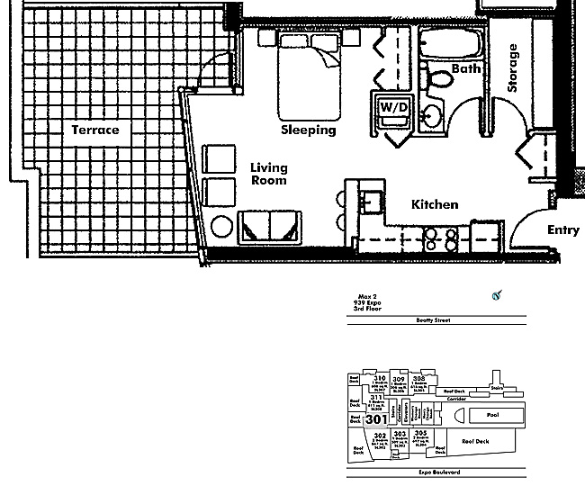 Floor plan 301