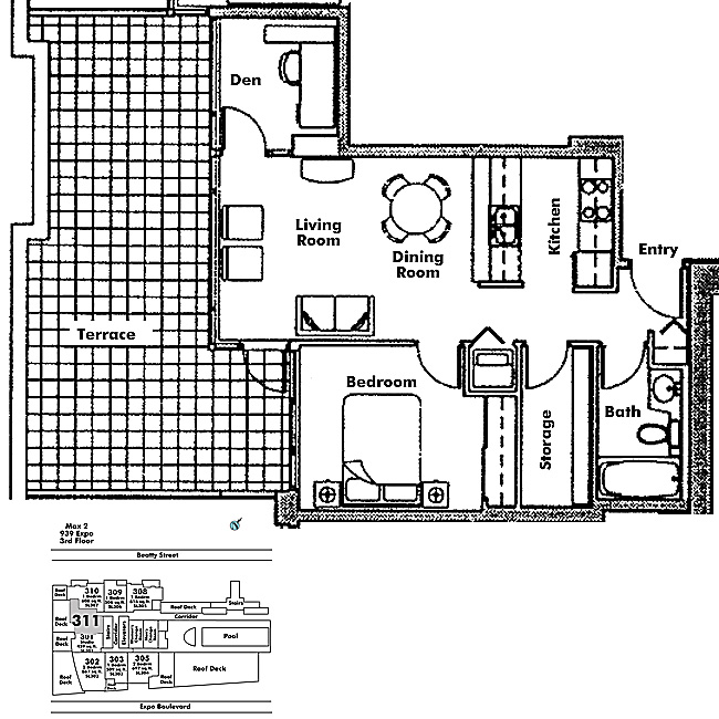Floor plan 311