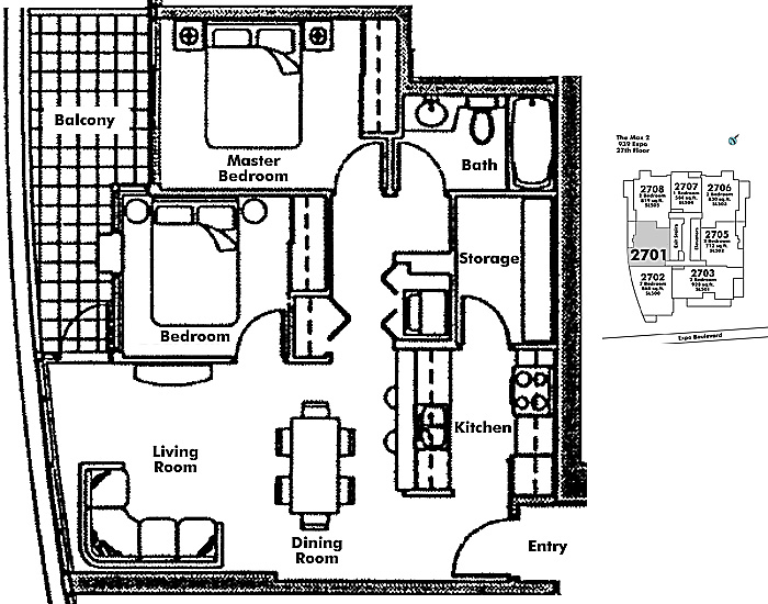 Floor plan 2701