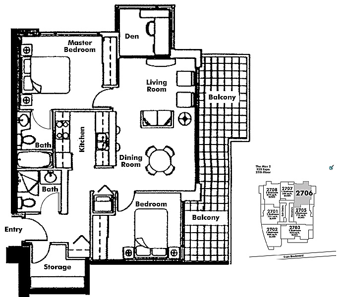 Floor plan 2706