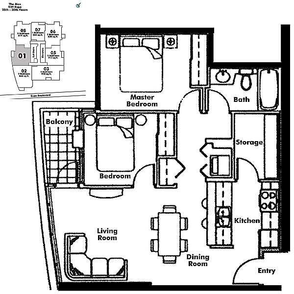 Floor plan 2901